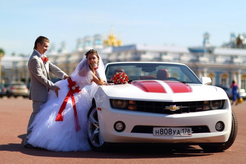 Sport car на свадьбу
