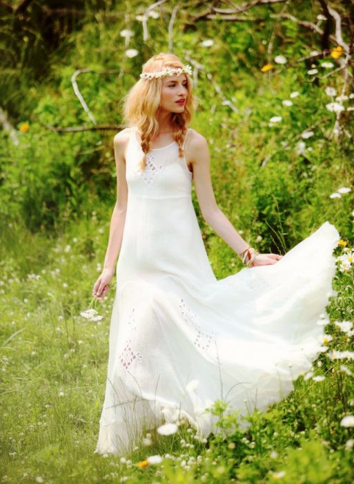Платье невесты в стиле бохо