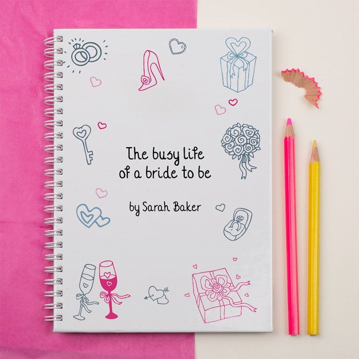 Дизайн дневника невесты