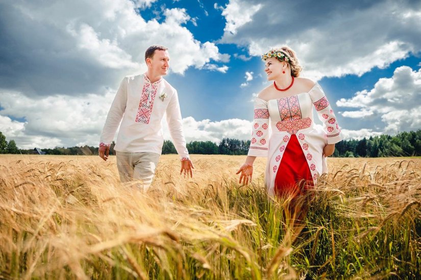 Второй день свадьбы в белорусском стиле