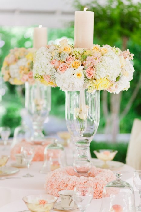 Цветочный декор свадьбы