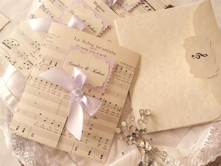 Музыкальное приглашение на свадьбу